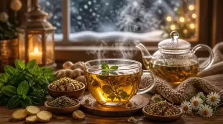 Cozy Herbal Teas for Winter