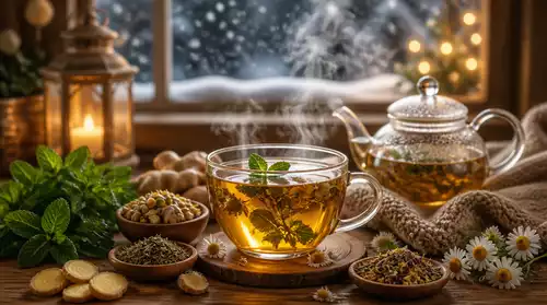 Cozy Herbal Teas for Winter