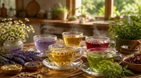 Grounding Herbal Teas for Calm