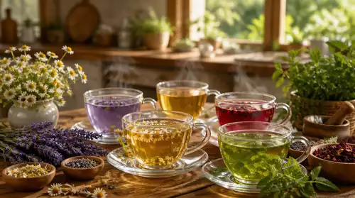 Grounding Herbal Teas for Calm