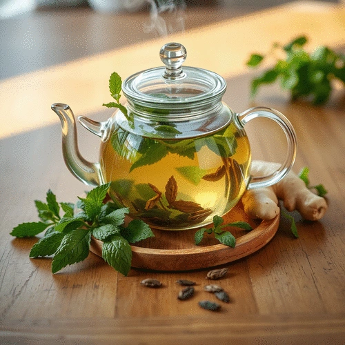 herbal teas for enhancing energy and vitality