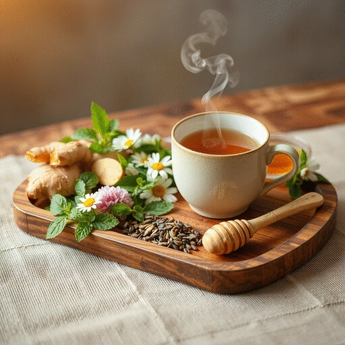 herbal tea recipes for better digestion TCM