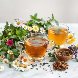 Herbal Teas for Glowing Skin