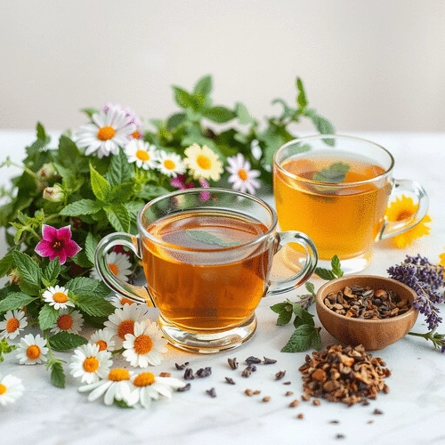 Herbal Teas for Glowing Skin